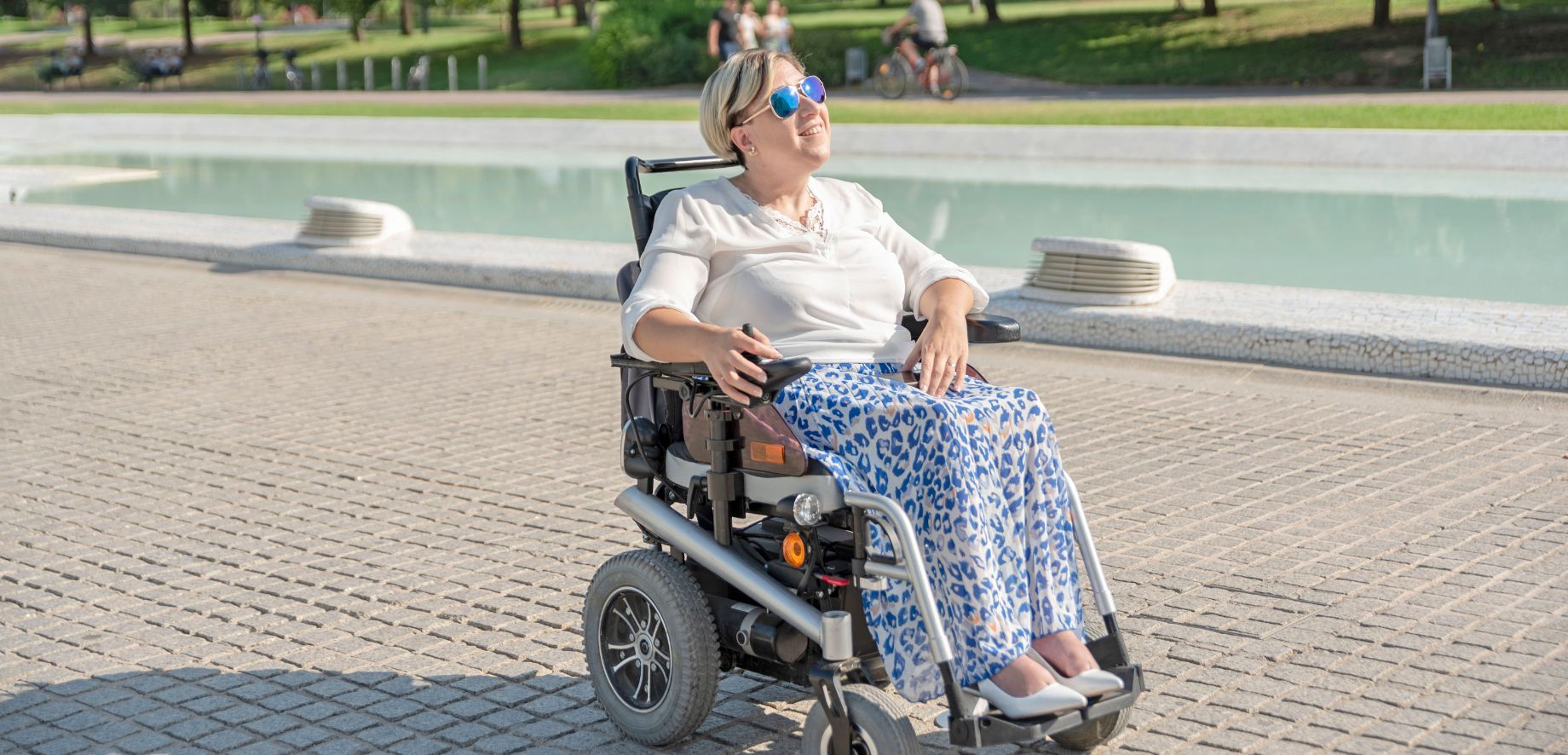 The smallest electric wheelchairs NRS Healthcare Pro